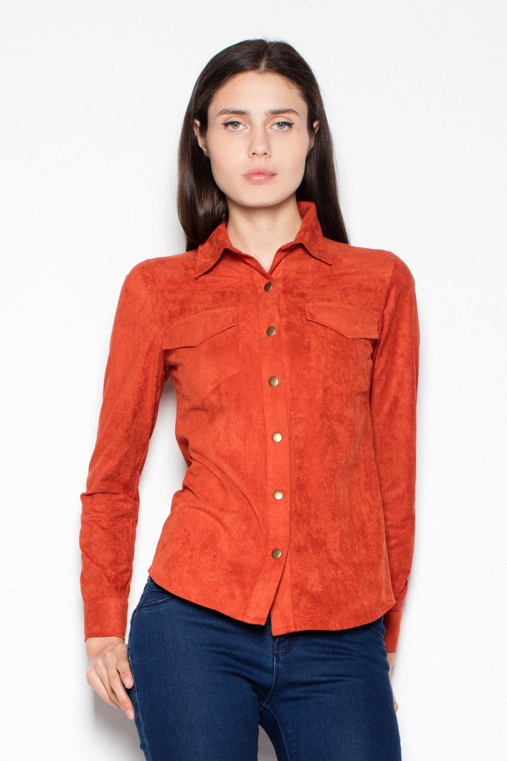 Suede shirt