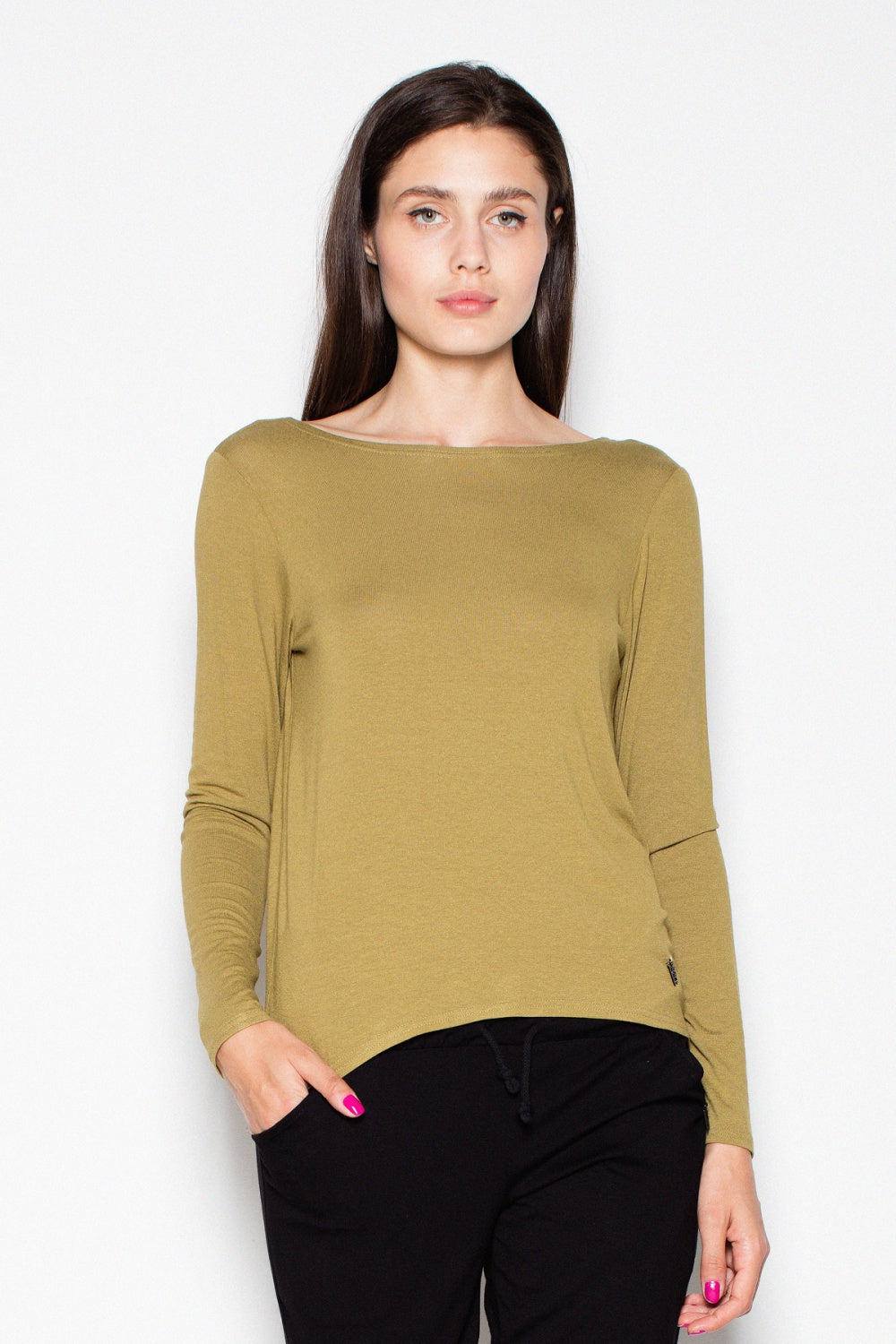 Suede blouse