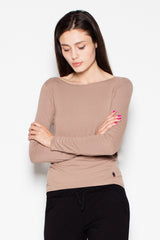 Suede blouse
