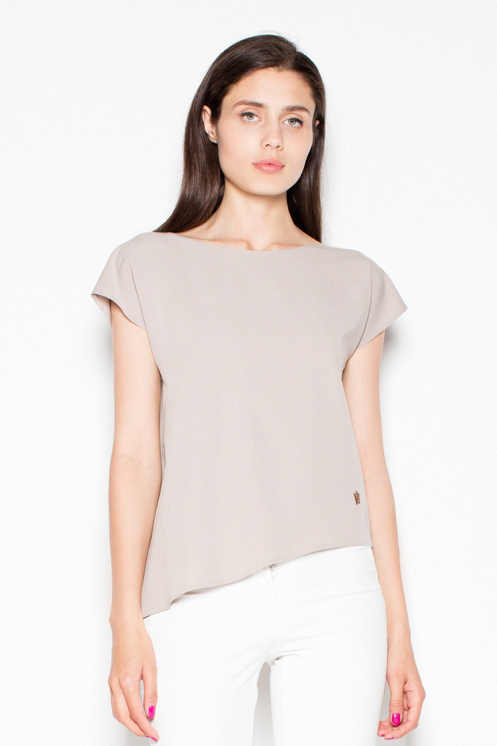 Asymmetric blouse