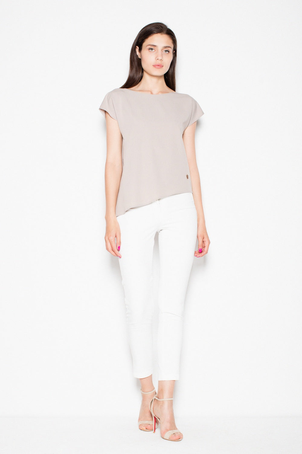 Asymmetric blouse