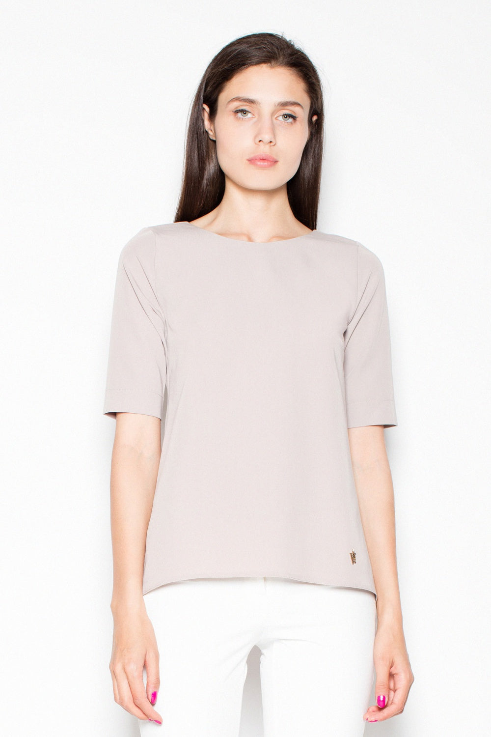 Asymmetrical blouse