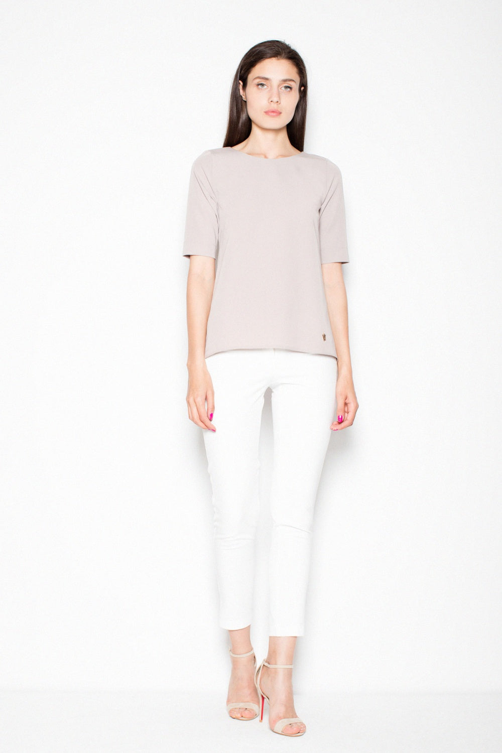 Asymmetrical blouse