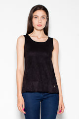 Suede top
