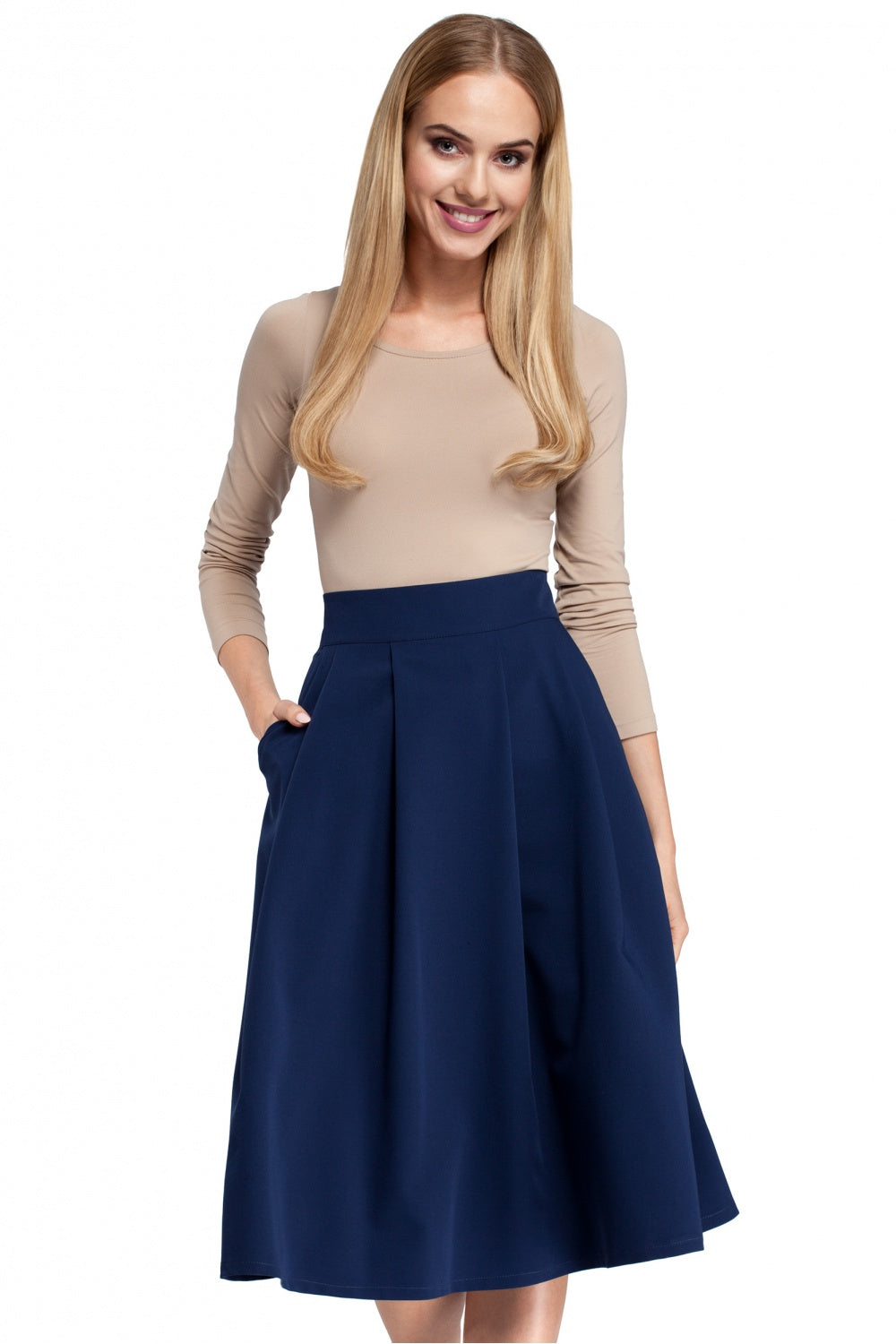 Pleated skirt