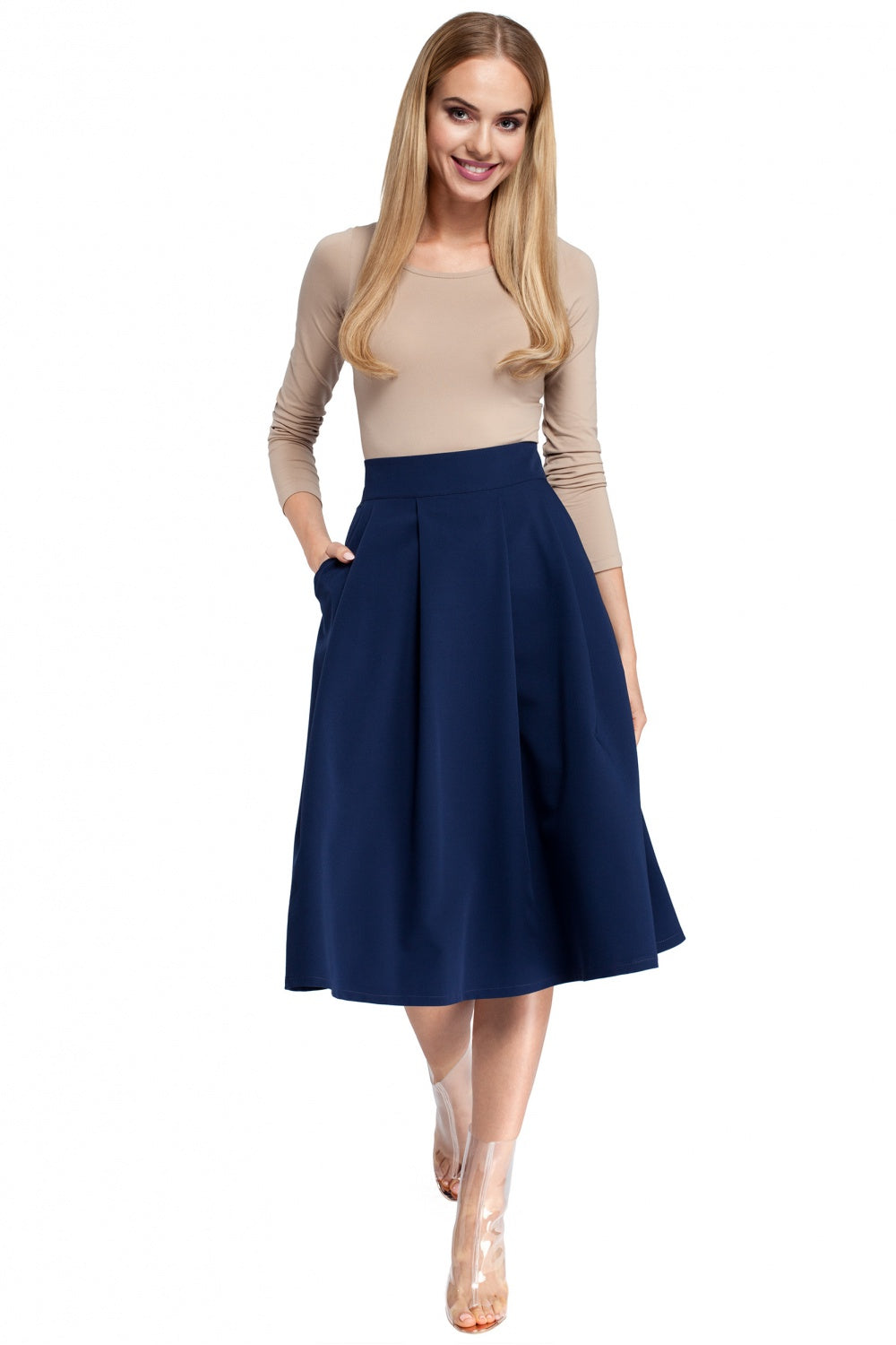 Pleated skirt