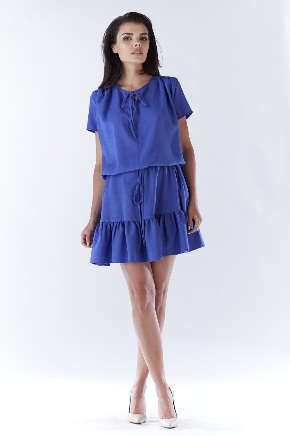 Blue dress