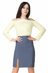 Pleated blouse