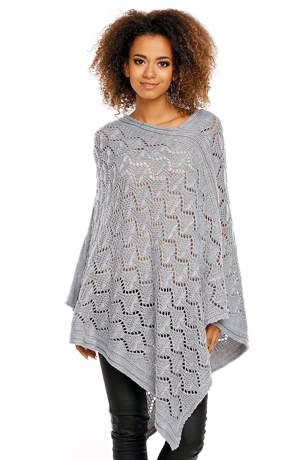 Openwork cardigan