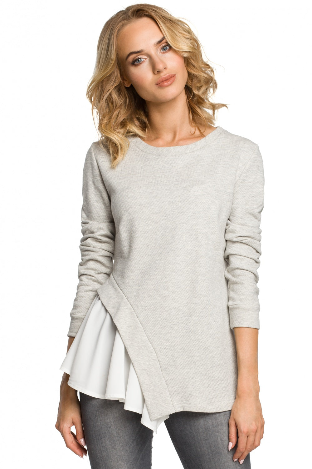 Knit blouse