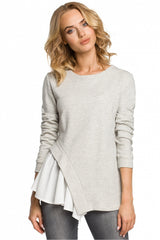 Knit blouse