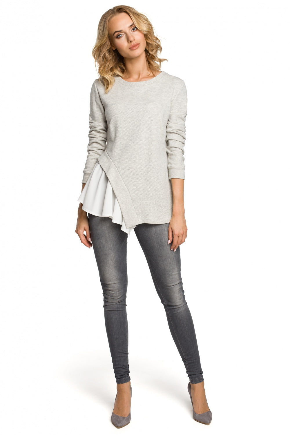 Knit blouse