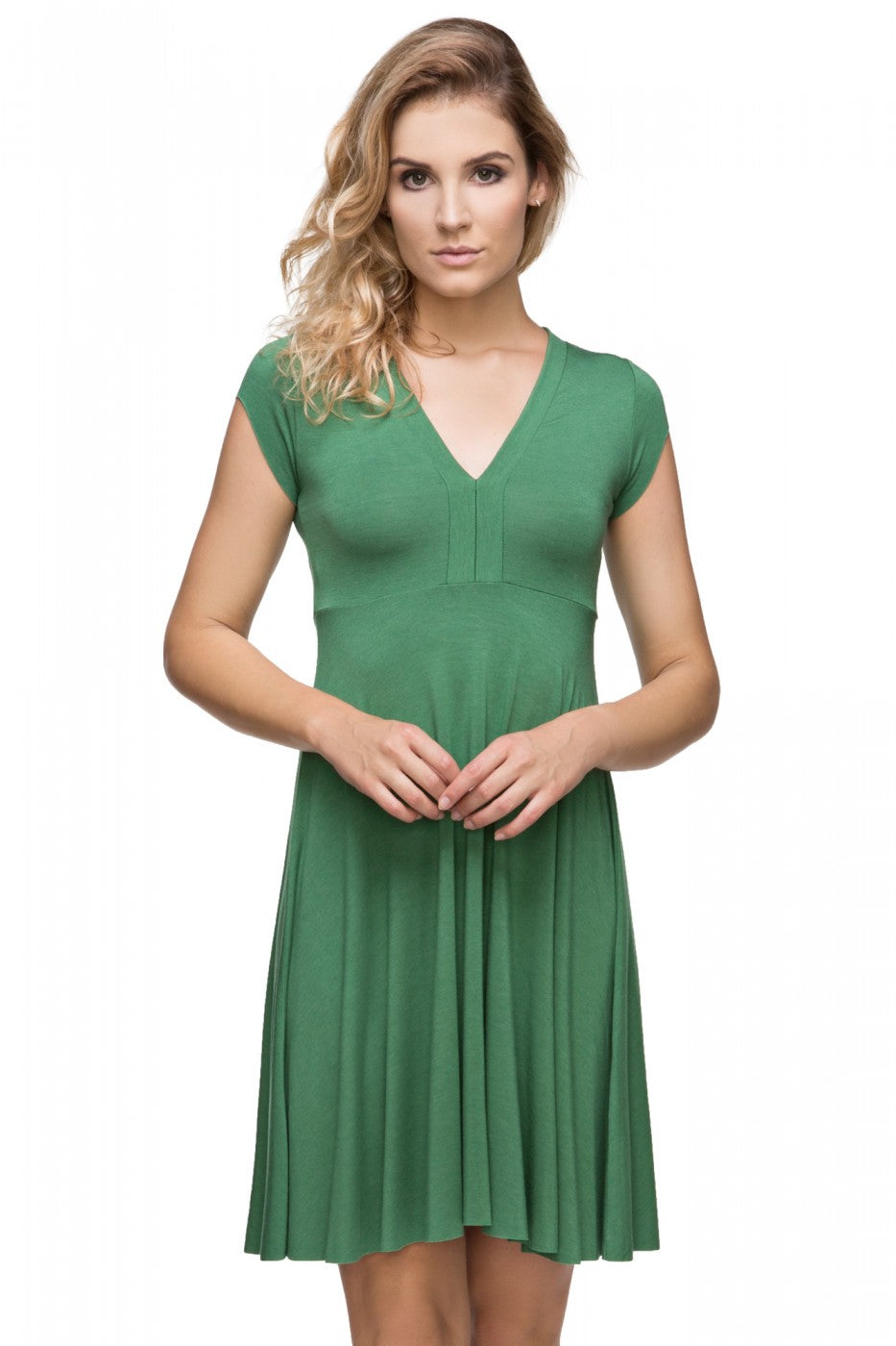 Knitted evening dress
