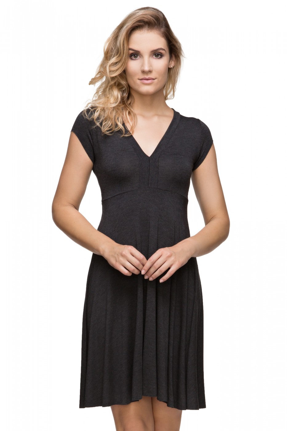 Knitted evening dress