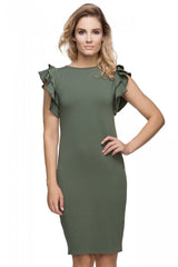 Knitted evening dress