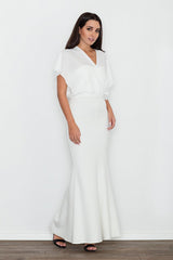 Fitted evening dress
