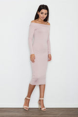 Fitted evening dress