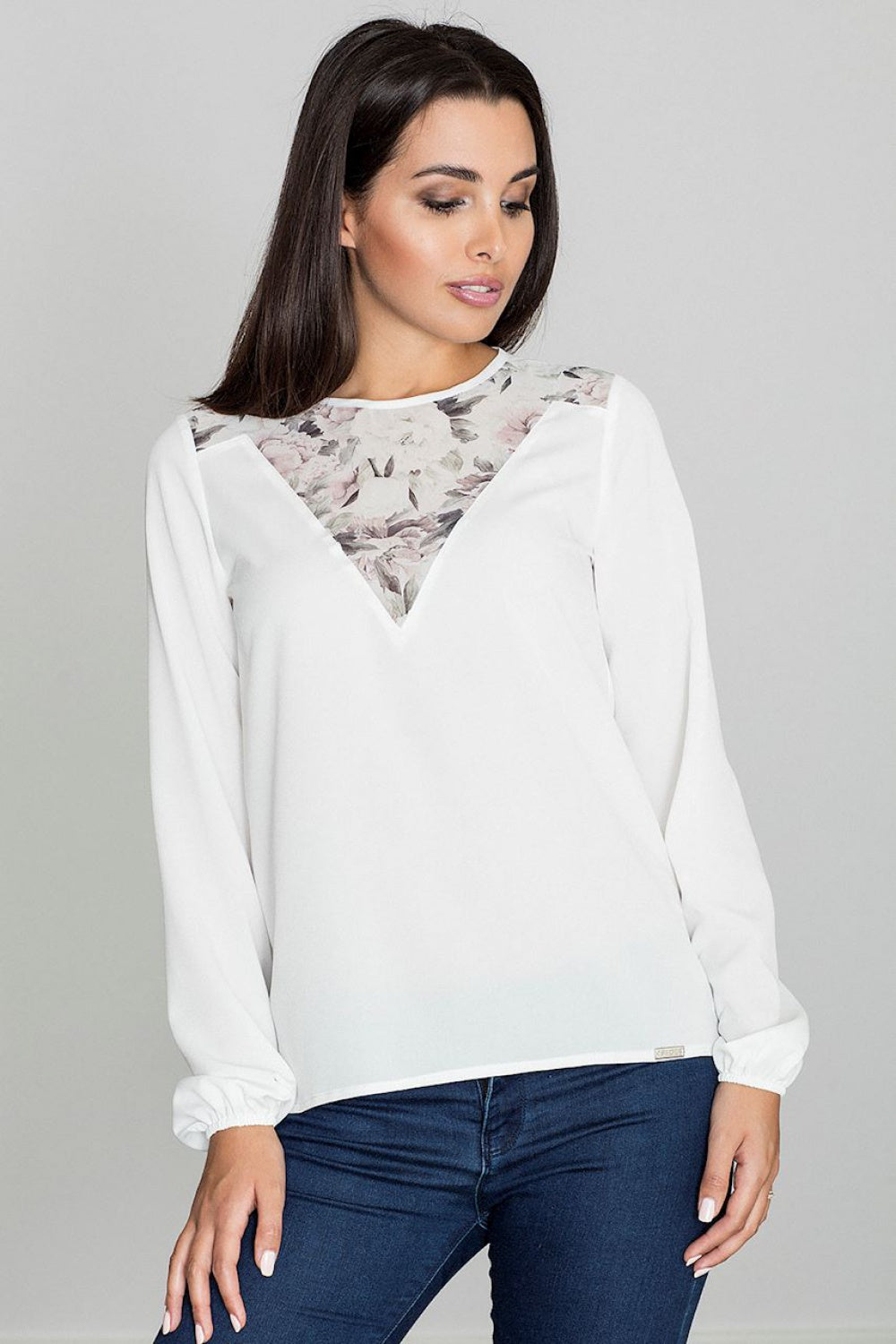 Patterned blouse