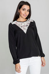 Patterned blouse