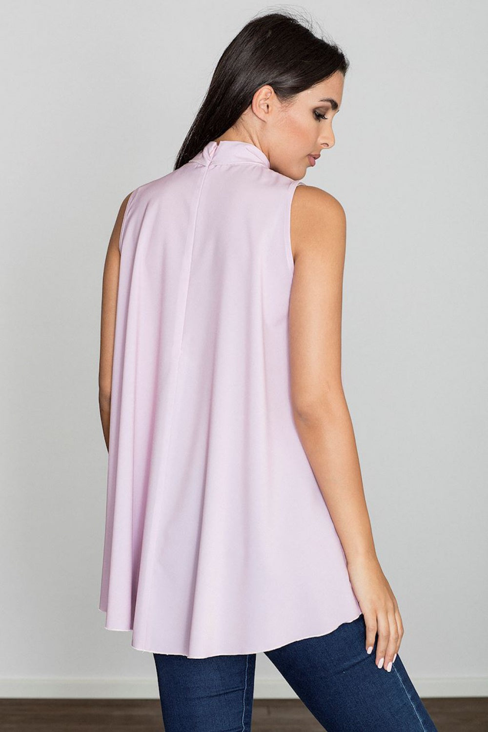 Flared blouse