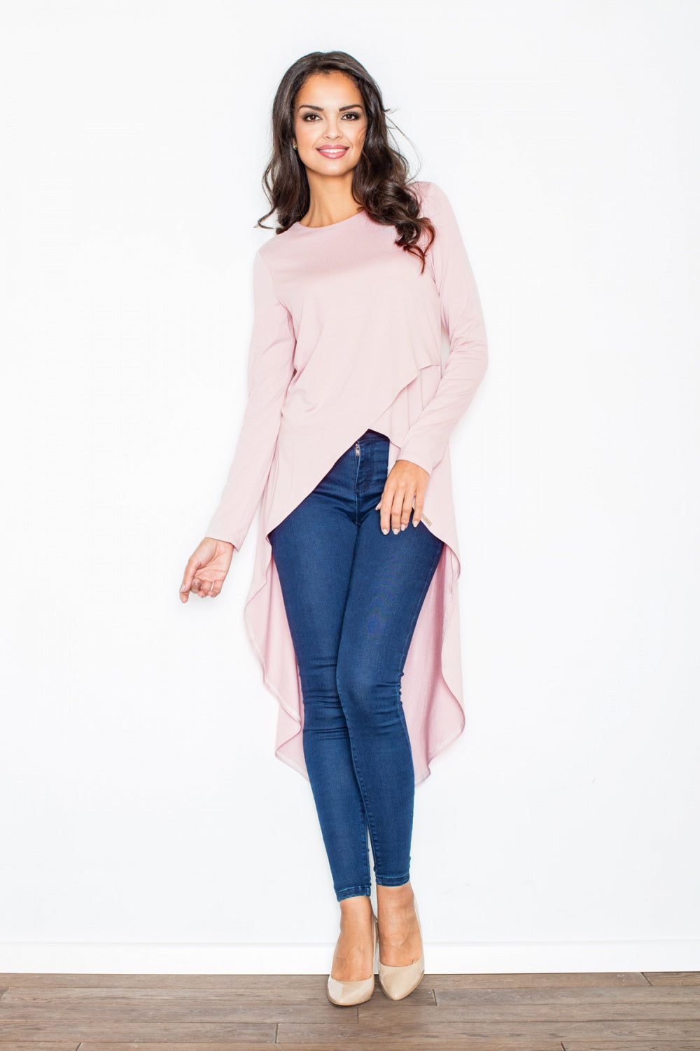 Asymmetrical blouse