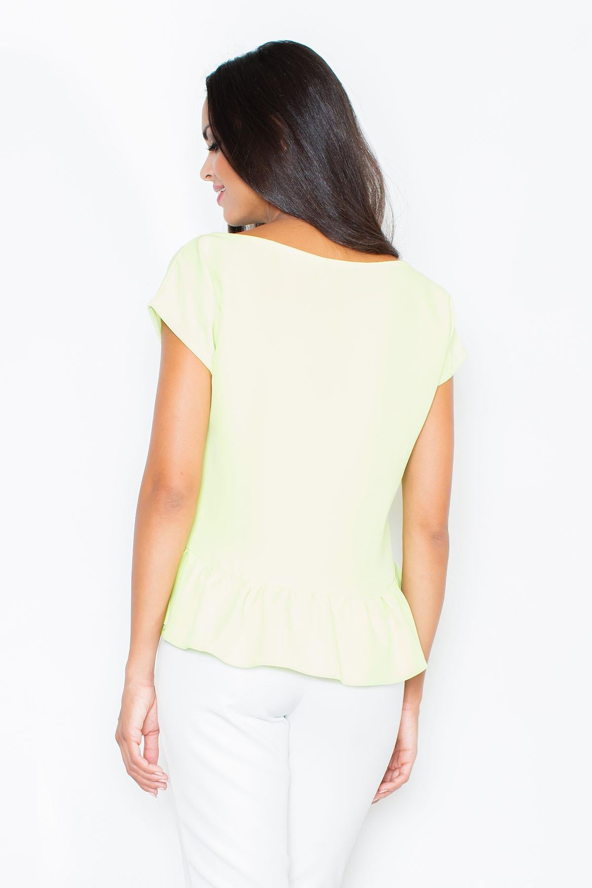 Frill blouse