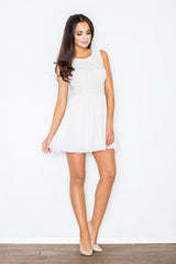 Lace evening dress