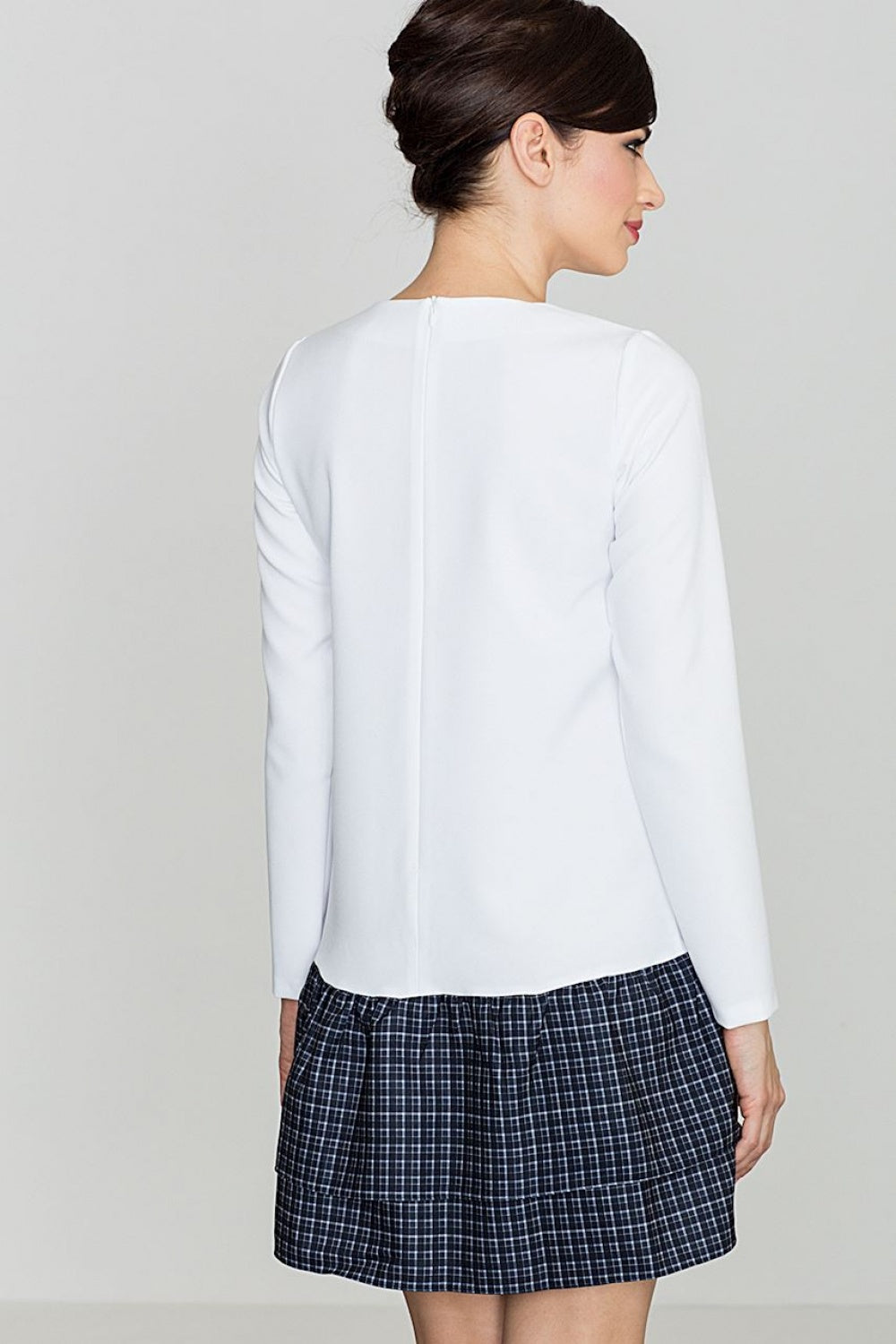 Checked dress