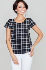 Checkered blouse
