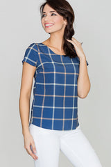 Checkered blouse