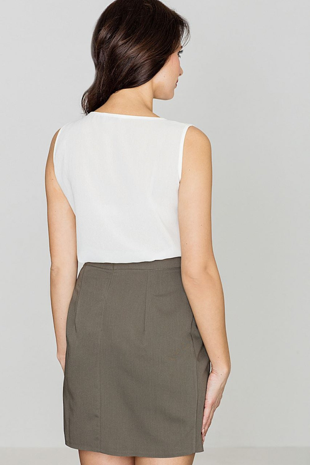 Belted skirt