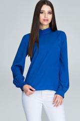 Pleated blouse