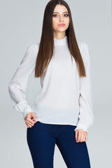 Pleated blouse