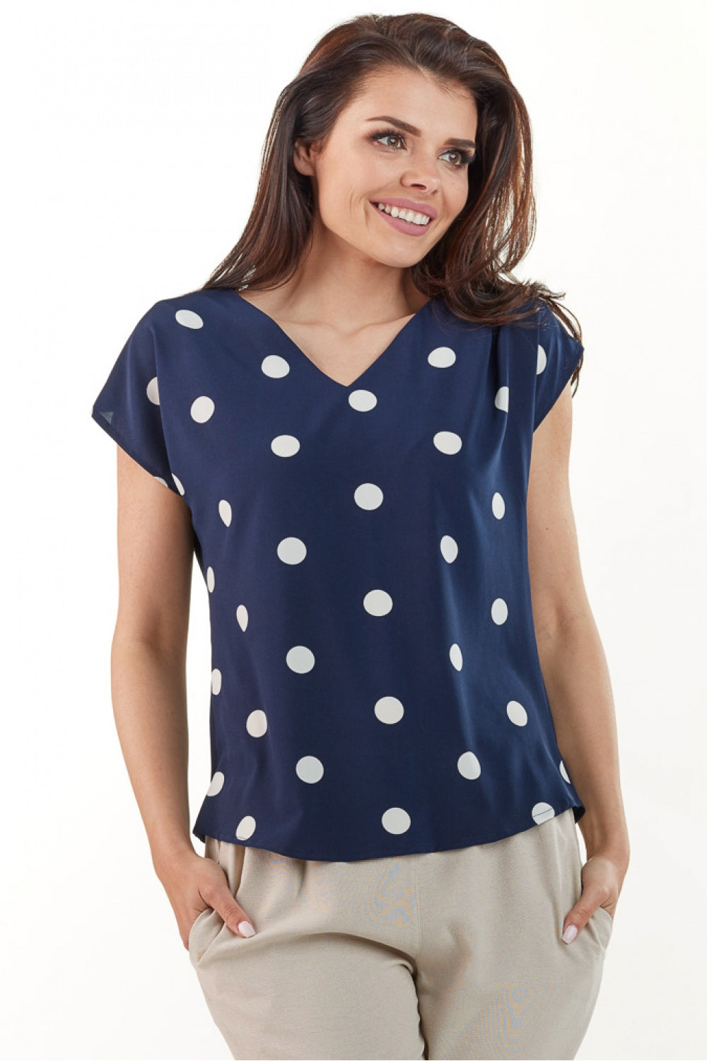 Dotted blouse