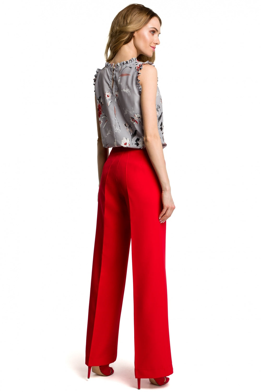 Wide-leg trousers