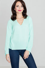 Tied blouse