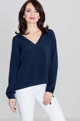 Tied blouse