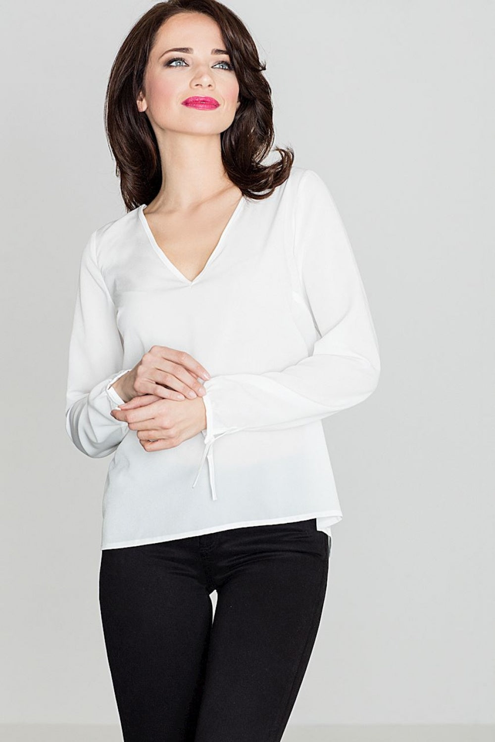 Tied blouse