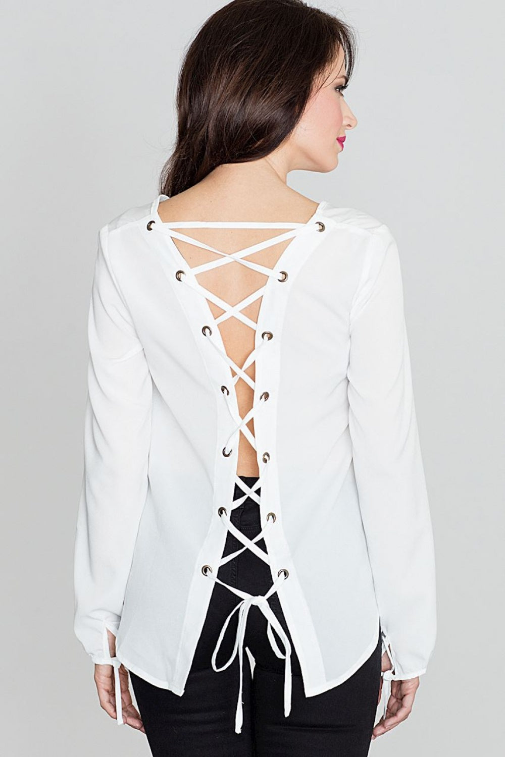 Tied blouse