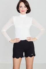 Cutout shorts