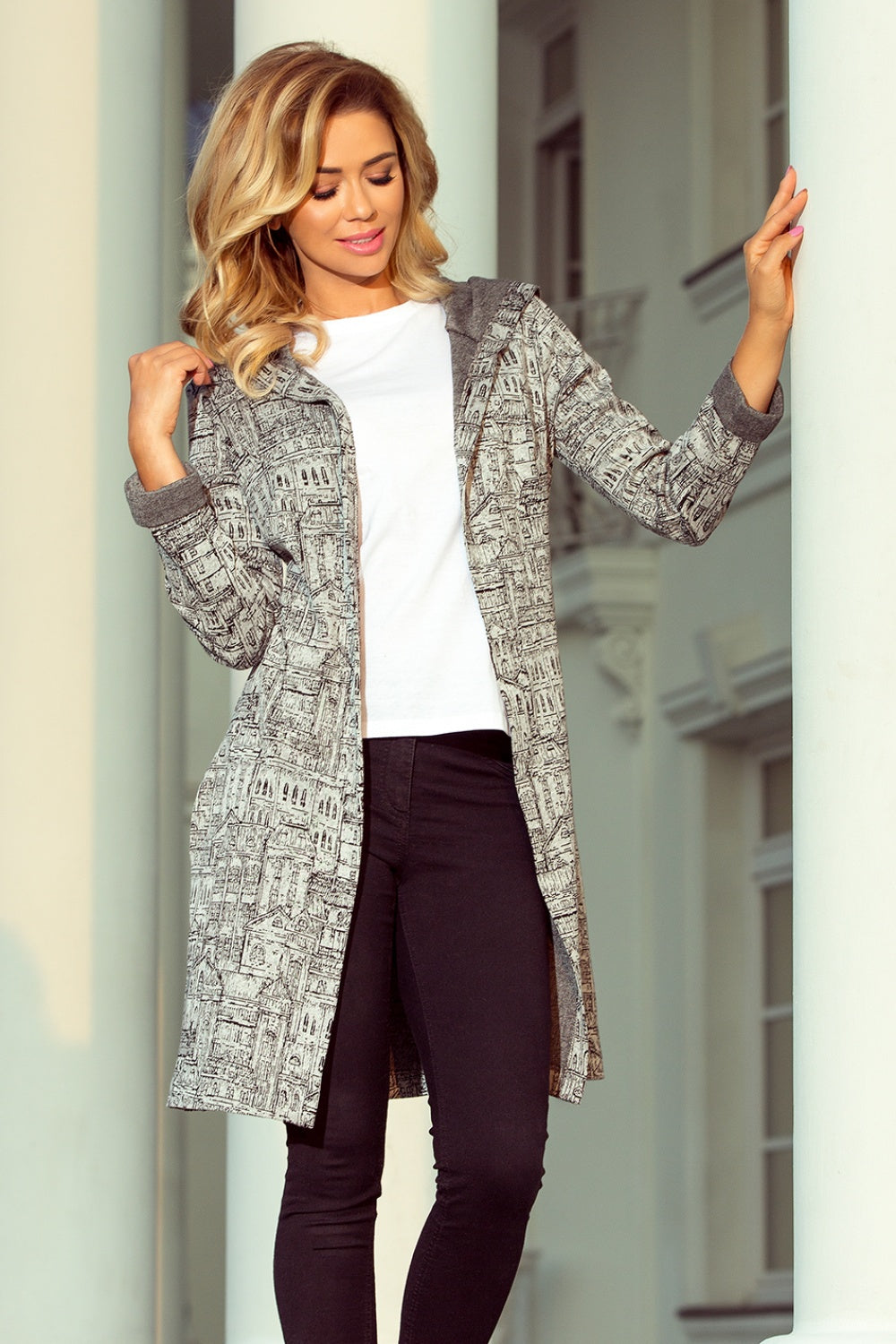Jacquard cardigan
