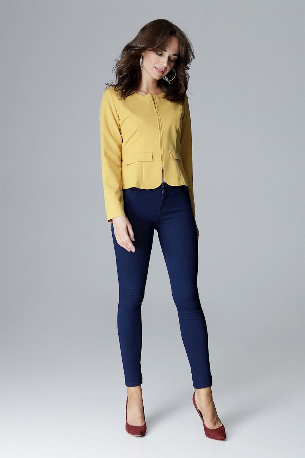 Pleated jacket