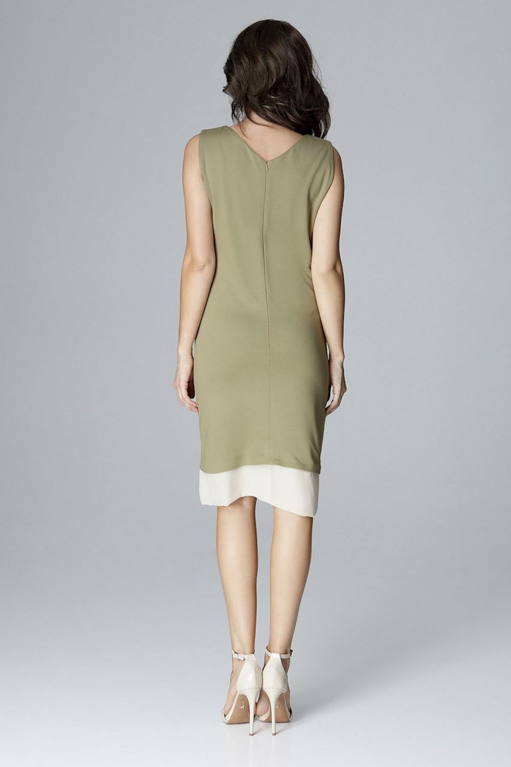 Chiffon cocktail dress