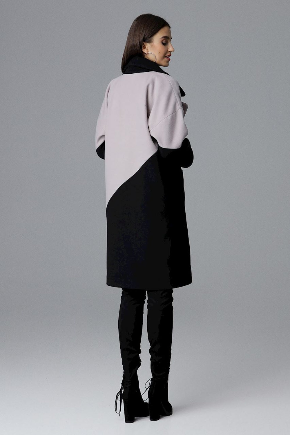 Two-tone coat