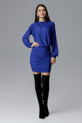 Pleated cocktail dress