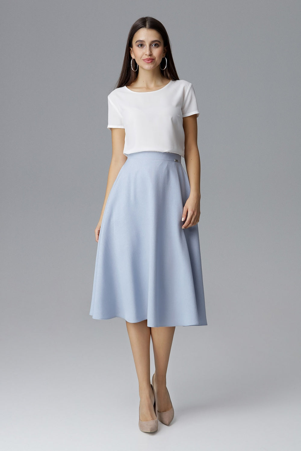 Belted skirt