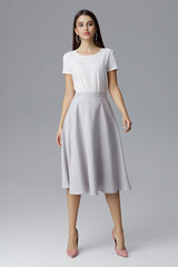 Belted skirt