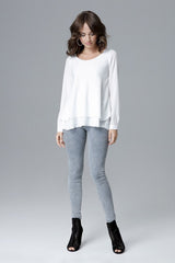 Ruffled blouse