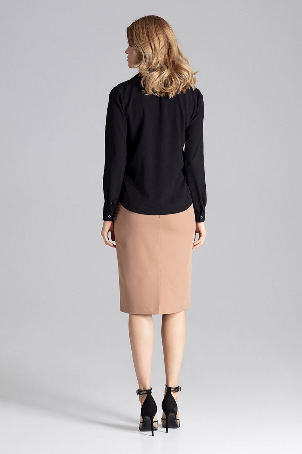 Pleated blouse