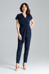 Draped playsuit